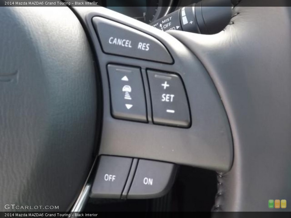 Black Interior Controls for the 2014 Mazda MAZDA6 Grand Touring #79675504