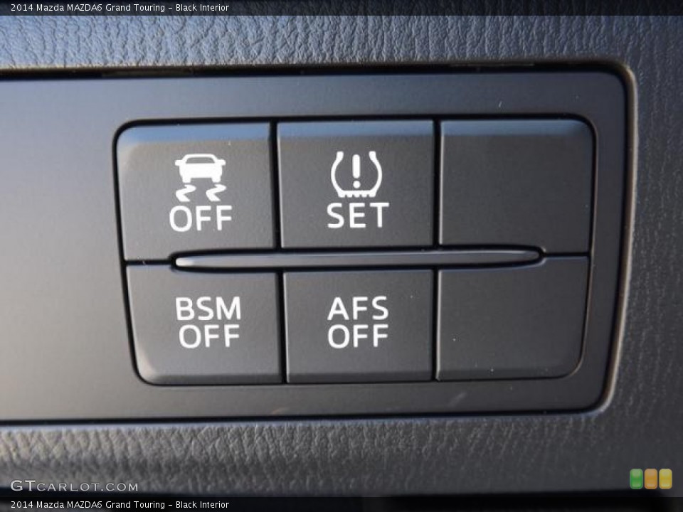 Black Interior Controls for the 2014 Mazda MAZDA6 Grand Touring #79675551