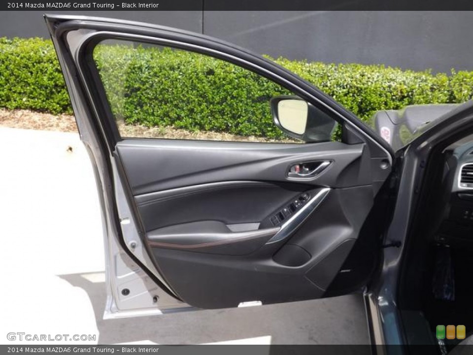 Black Interior Door Panel for the 2014 Mazda MAZDA6 Grand Touring #79675644