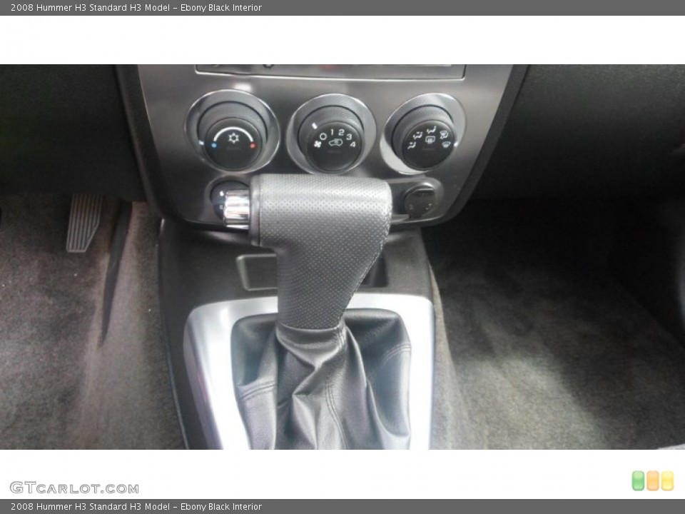 Ebony Black Interior Transmission for the 2008 Hummer H3  #79676016