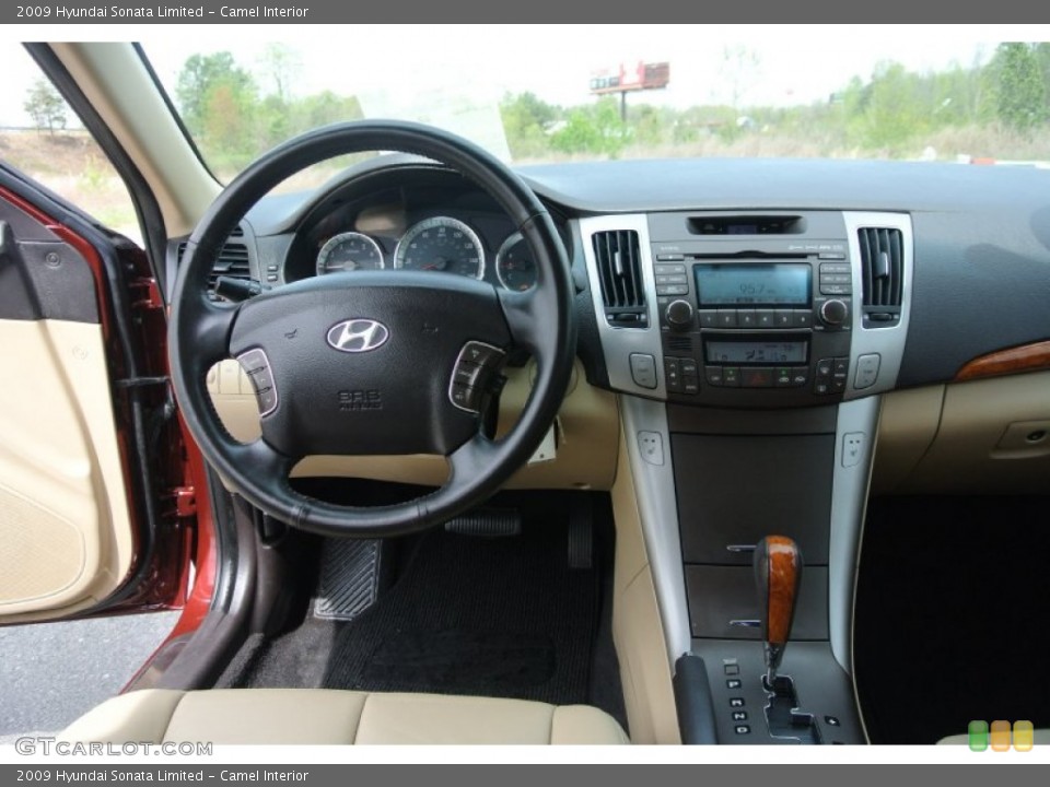 Camel Interior Dashboard for the 2009 Hyundai Sonata Limited #79677060