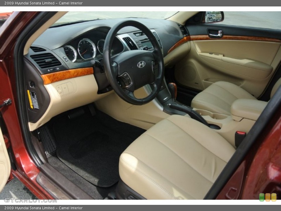 Camel Interior Prime Interior for the 2009 Hyundai Sonata Limited #79677118