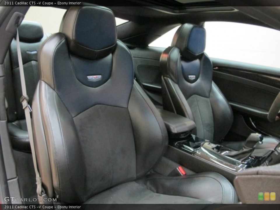Ebony Interior Photo for the 2011 Cadillac CTS -V Coupe #79677127