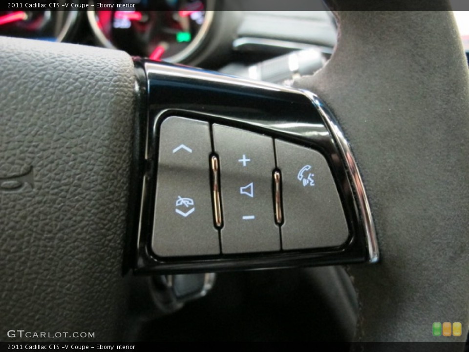 Ebony Interior Controls for the 2011 Cadillac CTS -V Coupe #79677214