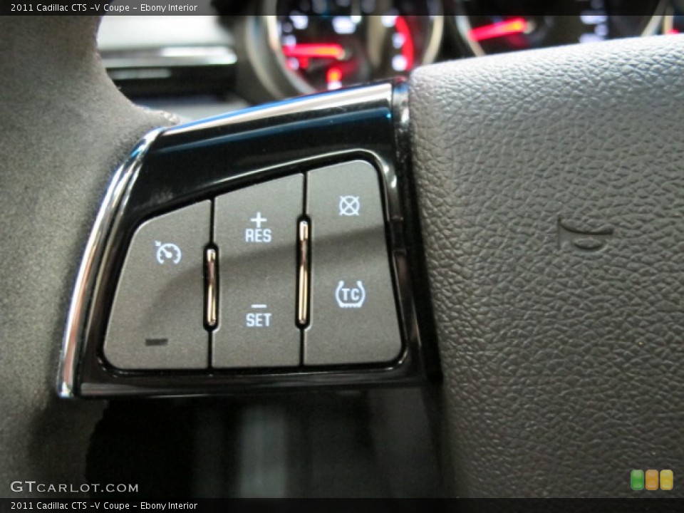Ebony Interior Controls for the 2011 Cadillac CTS -V Coupe #79677226