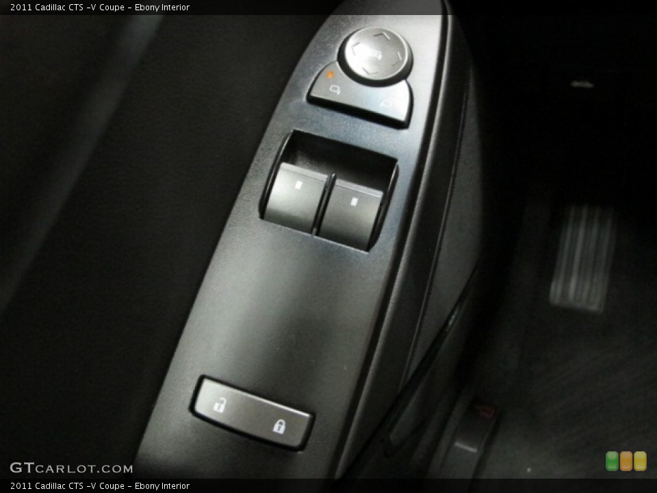 Ebony Interior Controls for the 2011 Cadillac CTS -V Coupe #79677234