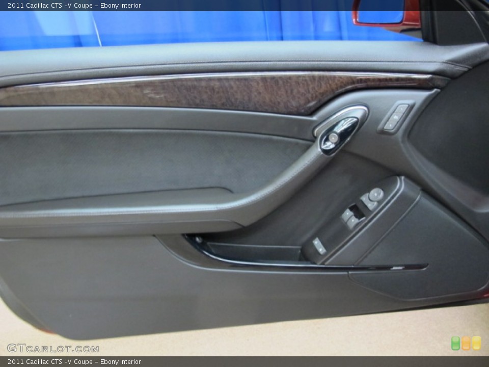 Ebony Interior Door Panel for the 2011 Cadillac CTS -V Coupe #79677240