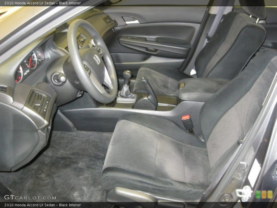 Black Interior Photo for the 2010 Honda Accord LX Sedan #79678476