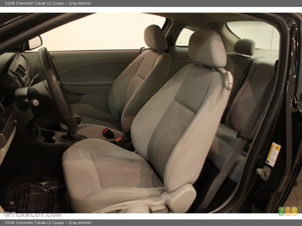 Gray Interior Front Seat for the 2008 Chevrolet Cobalt LS Coupe #79680363