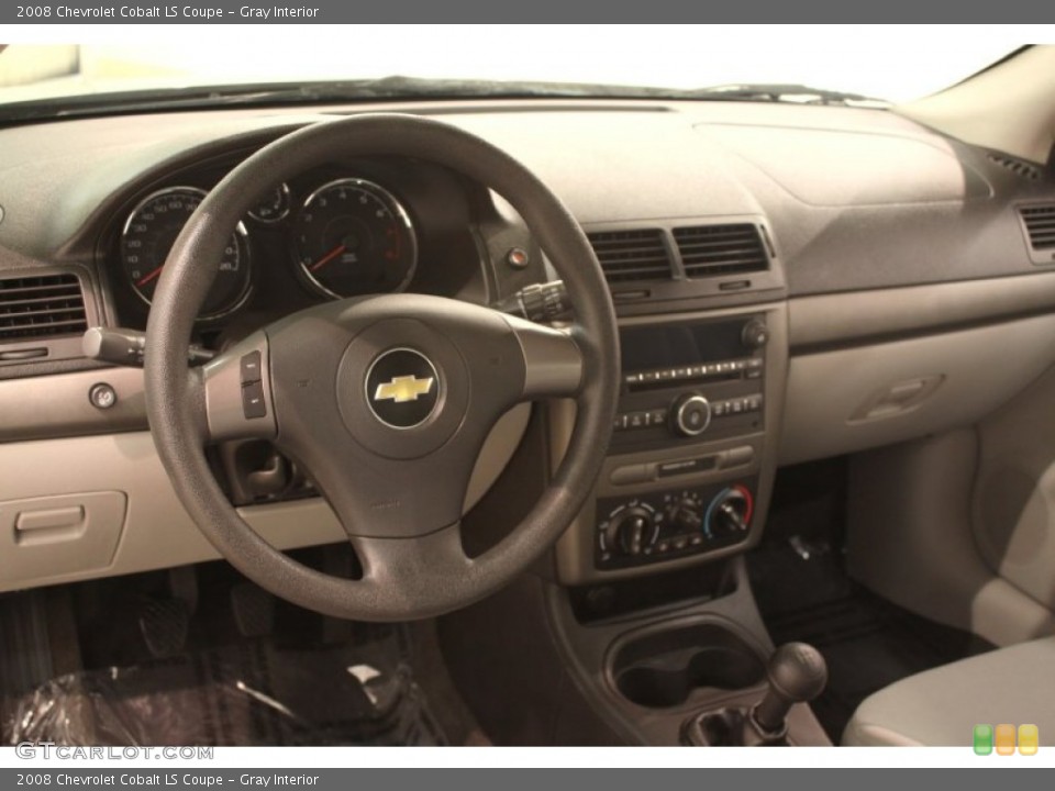 Gray Interior Dashboard for the 2008 Chevrolet Cobalt LS Coupe #79680369