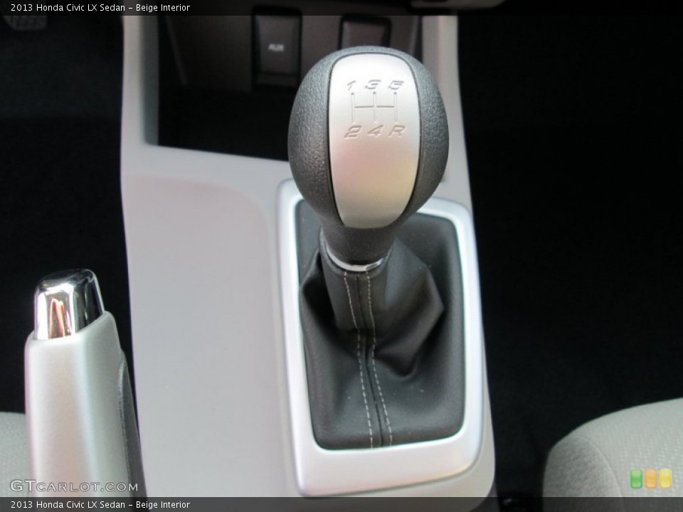Beige Interior Transmission for the 2013 Honda Civic LX Sedan #79681824