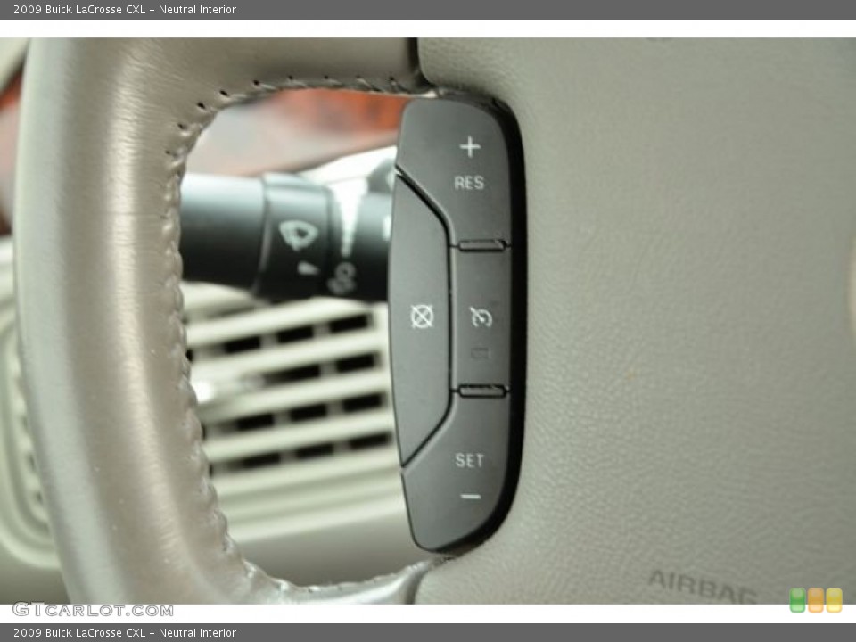 Neutral Interior Controls for the 2009 Buick LaCrosse CXL #79681953