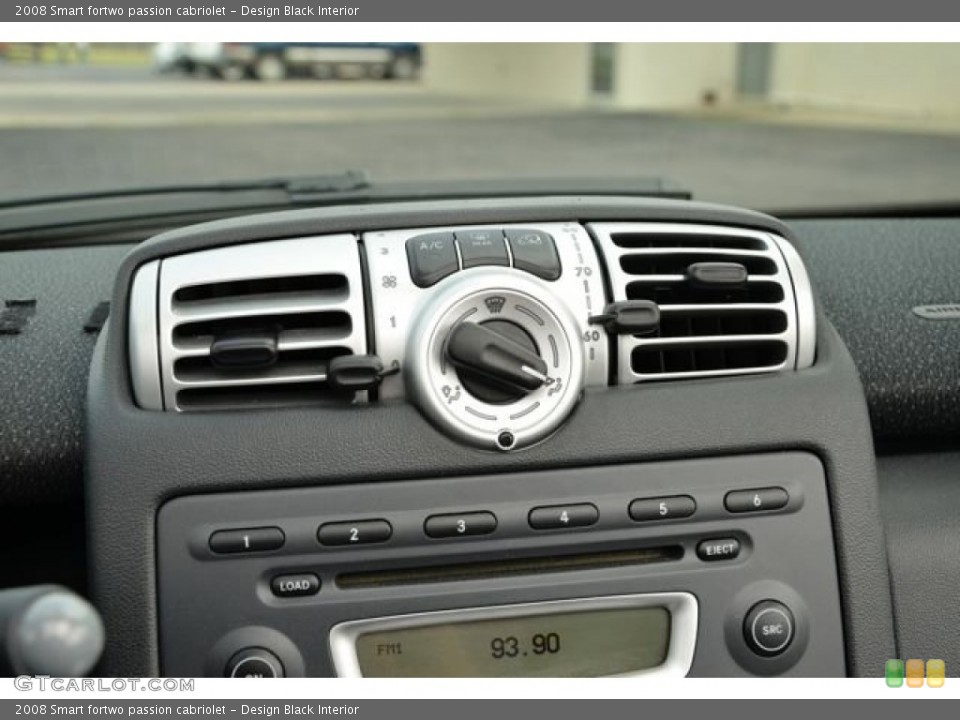 Design Black Interior Controls for the 2008 Smart fortwo passion cabriolet #79682077