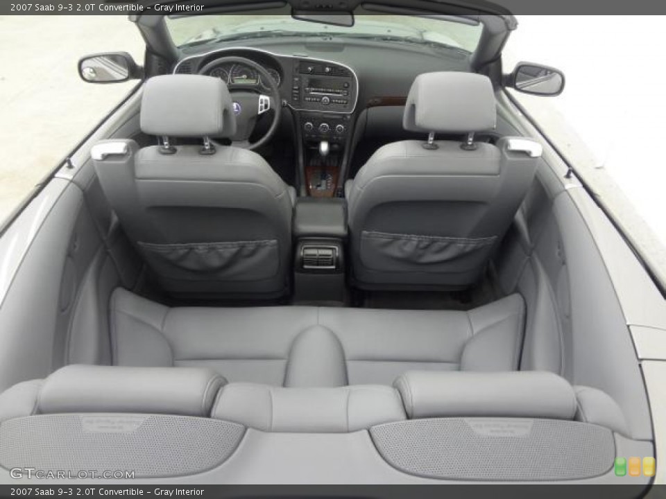 Gray Interior Photo for the 2007 Saab 9-3 2.0T Convertible #79687441