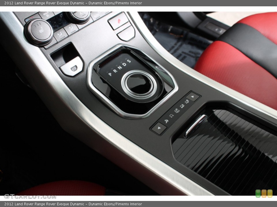 Dynamic Ebony/Pimento Interior Transmission for the 2012 Land Rover Range Rover Evoque Dynamic #79688602
