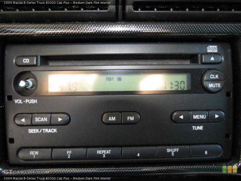 Medium Dark Flint Interior Audio System for the 2004 Mazda B-Series Truck B3000 Cab Plus #79688875
