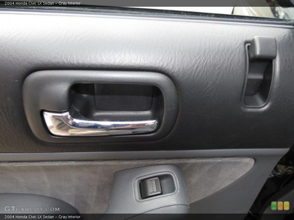 Gray Interior Door Panel for the 2004 Honda Civic LX Sedan #79689241