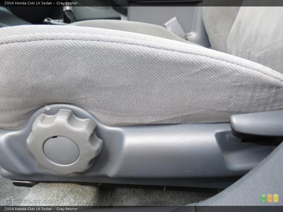 Gray Interior Front Seat for the 2004 Honda Civic LX Sedan #79689274