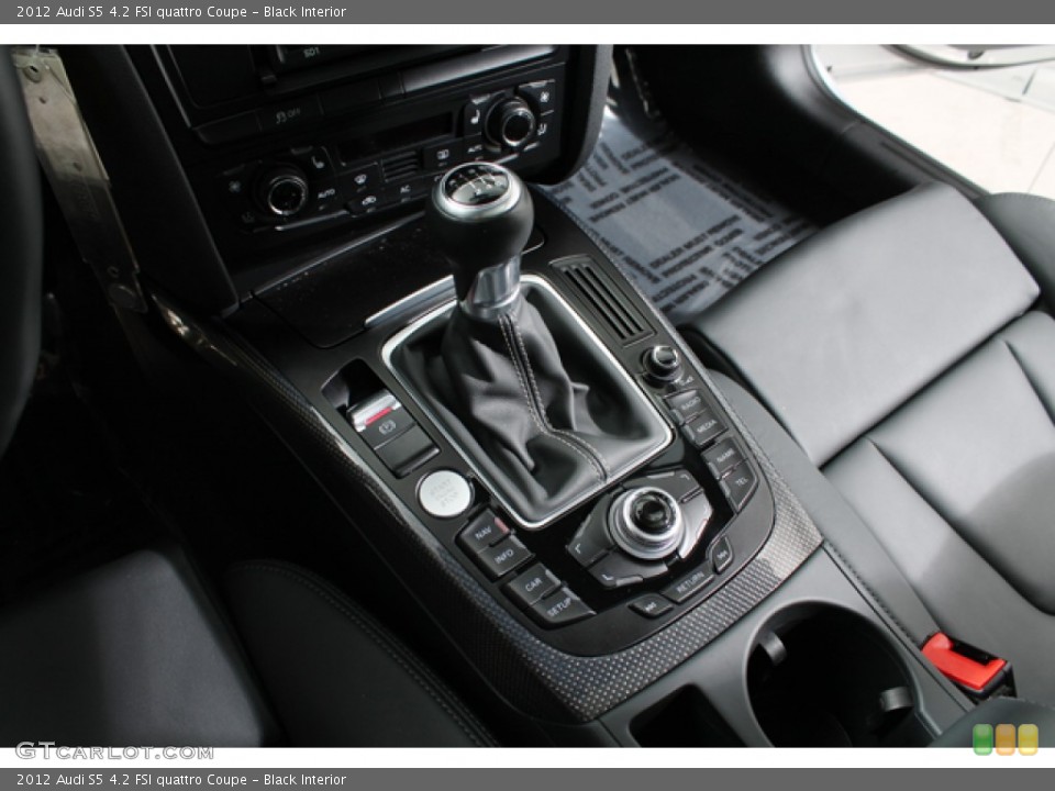 Black Interior Transmission for the 2012 Audi S5 4.2 FSI quattro Coupe #79689987