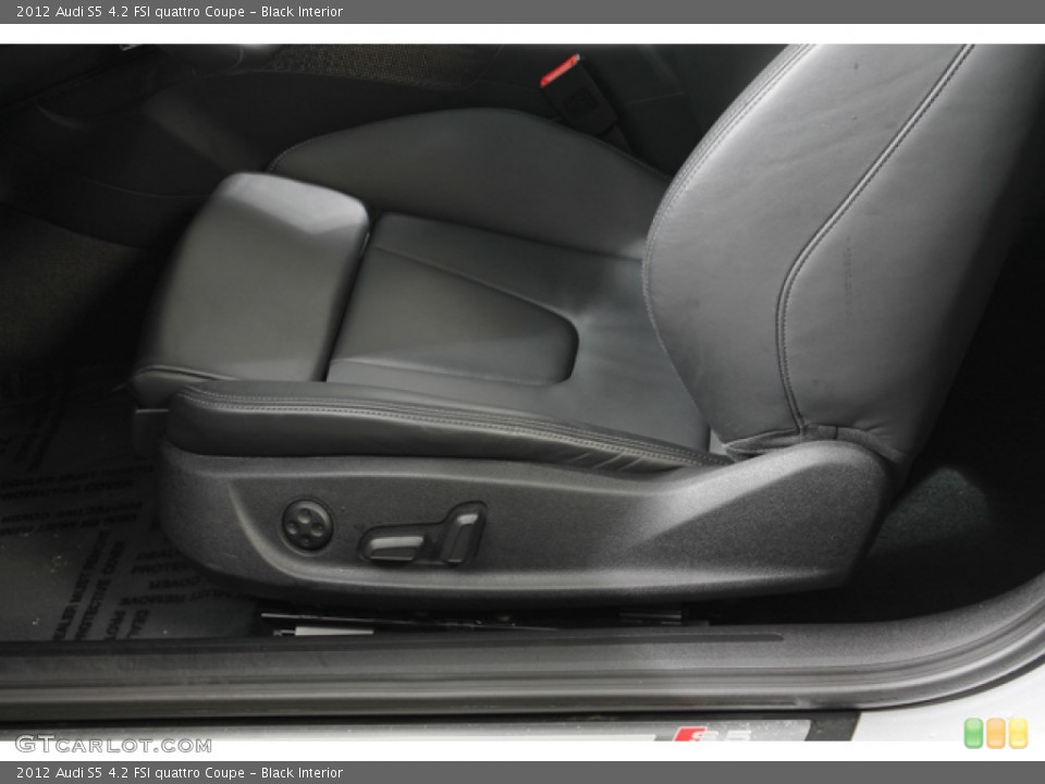 Black Interior Front Seat for the 2012 Audi S5 4.2 FSI quattro Coupe #79690114