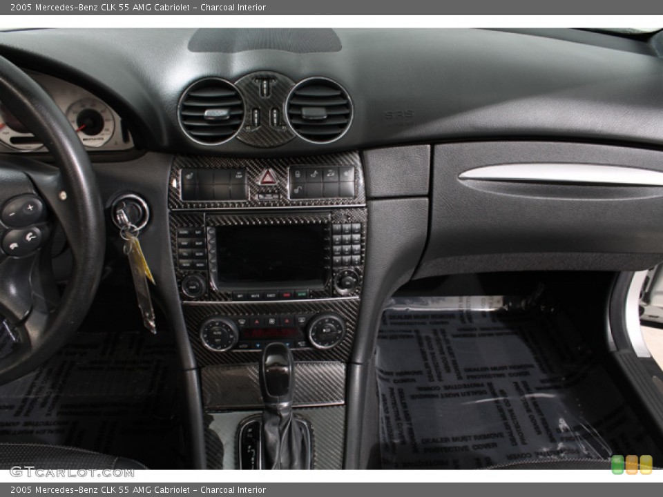 Charcoal Interior Dashboard for the 2005 Mercedes-Benz CLK 55 AMG Cabriolet #79690575