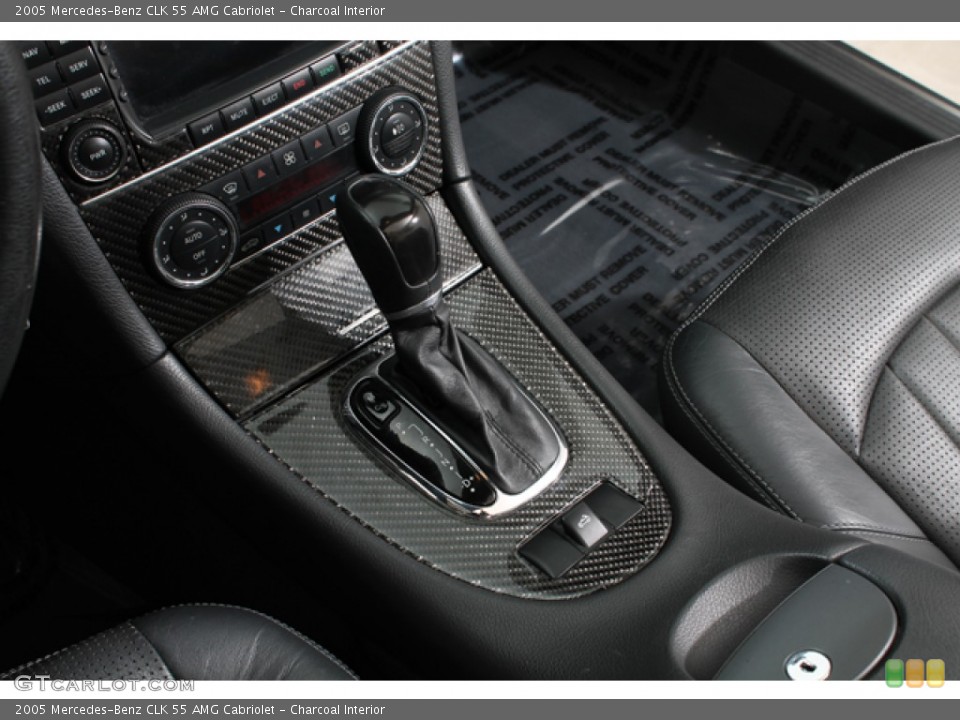Charcoal Interior Transmission for the 2005 Mercedes-Benz CLK 55 AMG Cabriolet #79690648