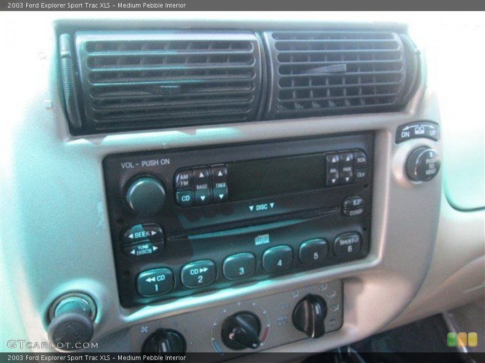 Medium Pebble Interior Controls for the 2003 Ford Explorer Sport Trac XLS #79694011