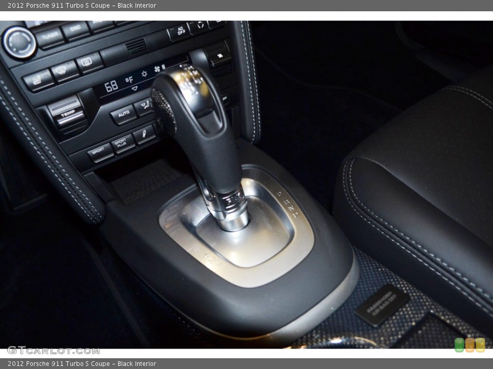 Black Interior Transmission for the 2012 Porsche 911 Turbo S Coupe #79697184