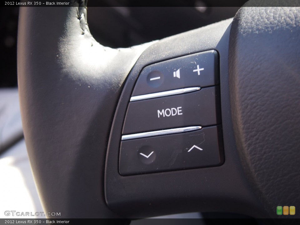 Black Interior Controls for the 2012 Lexus RX 350 #79698472