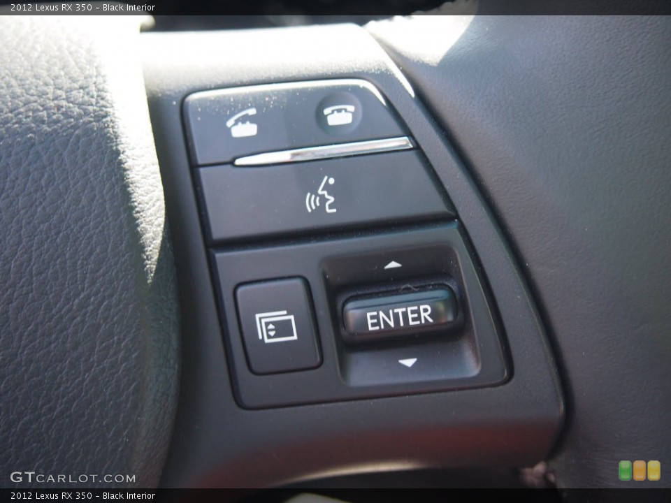 Black Interior Controls for the 2012 Lexus RX 350 #79698484