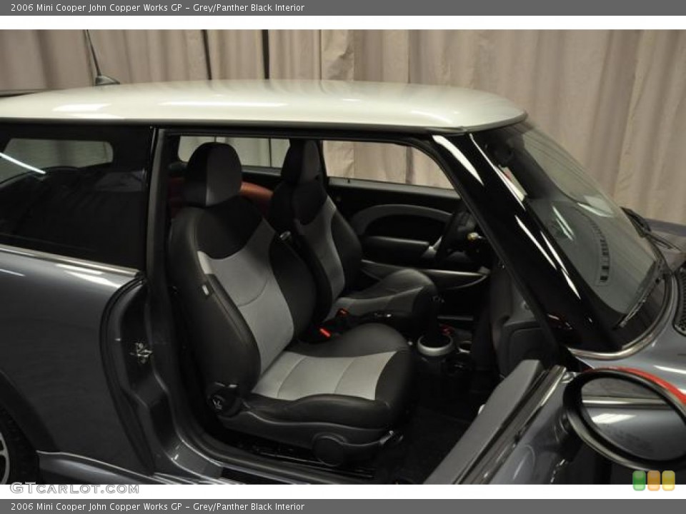 Grey/Panther Black Interior Photo for the 2006 Mini Cooper John Copper Works GP #79702060