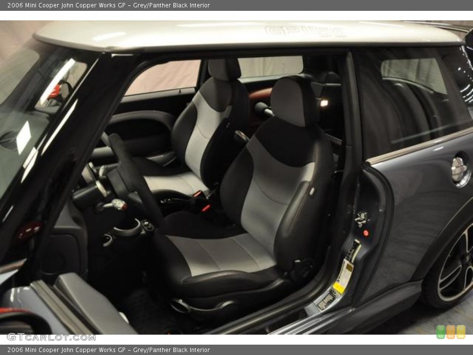 Grey/Panther Black Interior Photo for the 2006 Mini Cooper John Copper Works GP #79702286