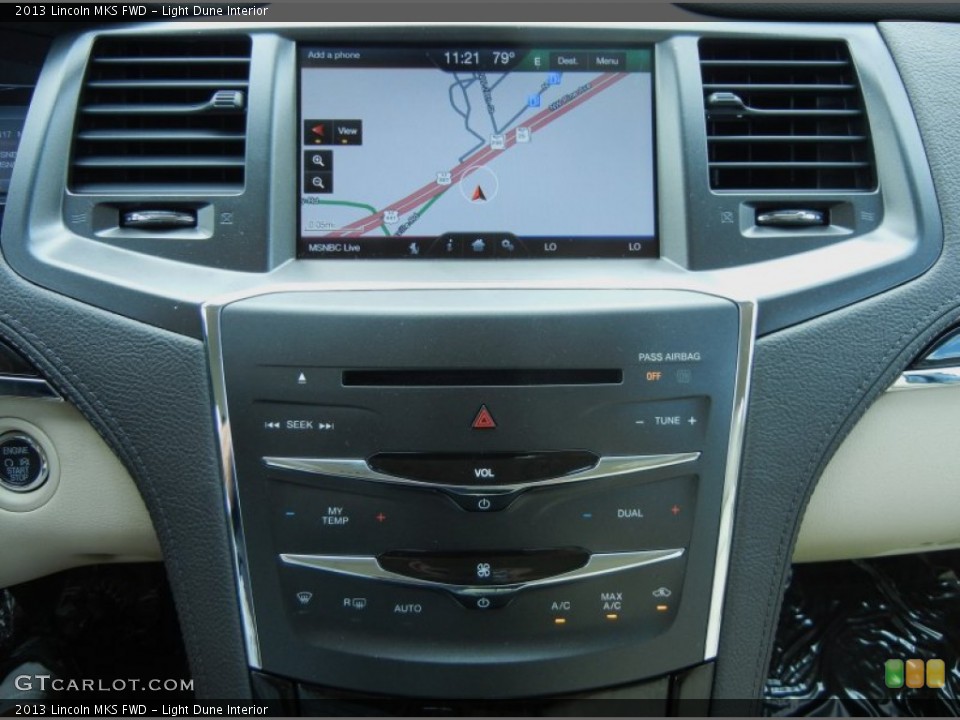 Light Dune Interior Navigation for the 2013 Lincoln MKS FWD #79703782