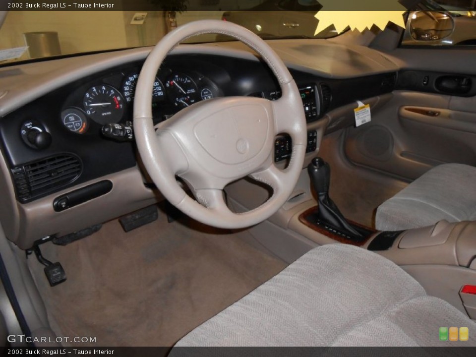 Taupe 2002 Buick Regal Interiors