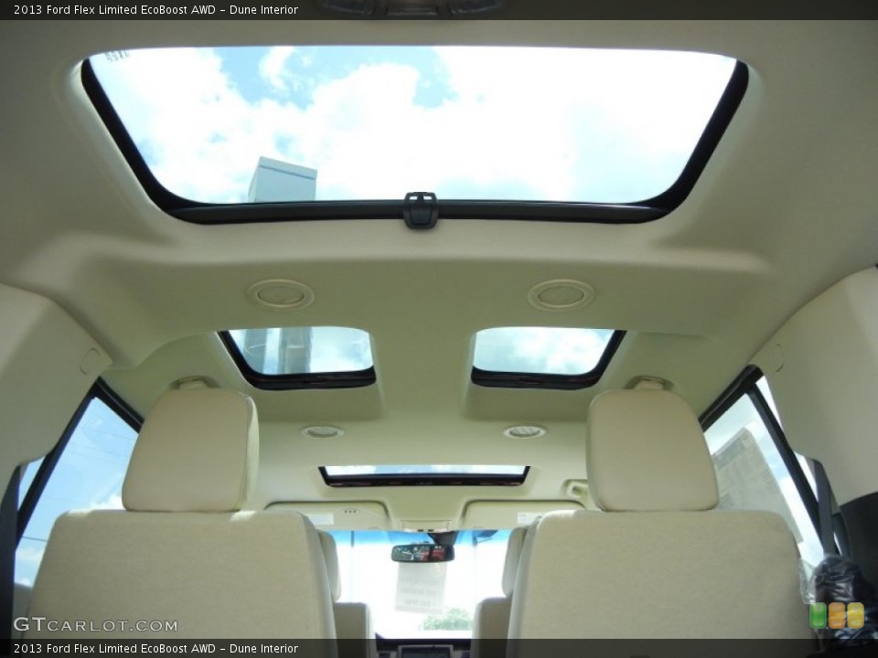 Dune Interior Sunroof for the 2013 Ford Flex Limited EcoBoost AWD #79704481