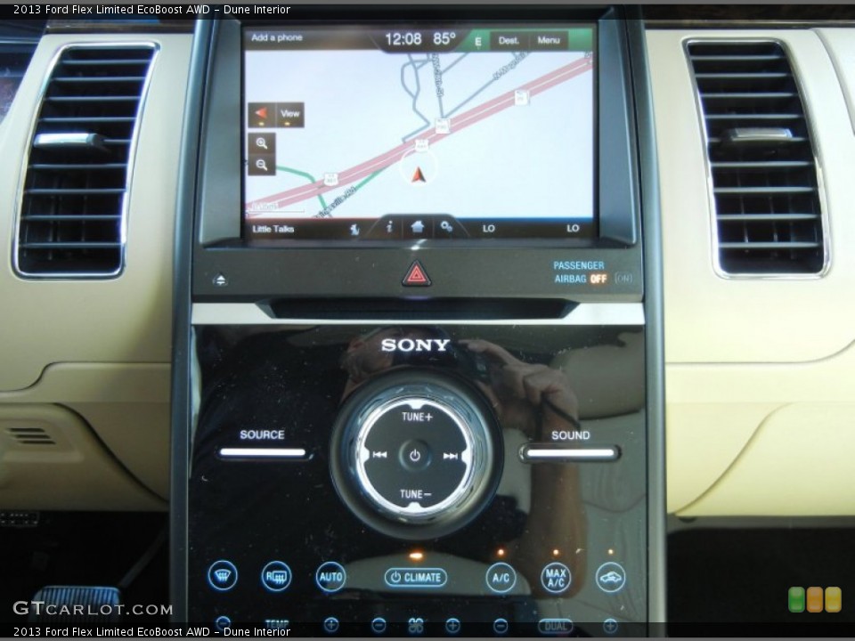 Dune Interior Navigation for the 2013 Ford Flex Limited EcoBoost AWD #79704541