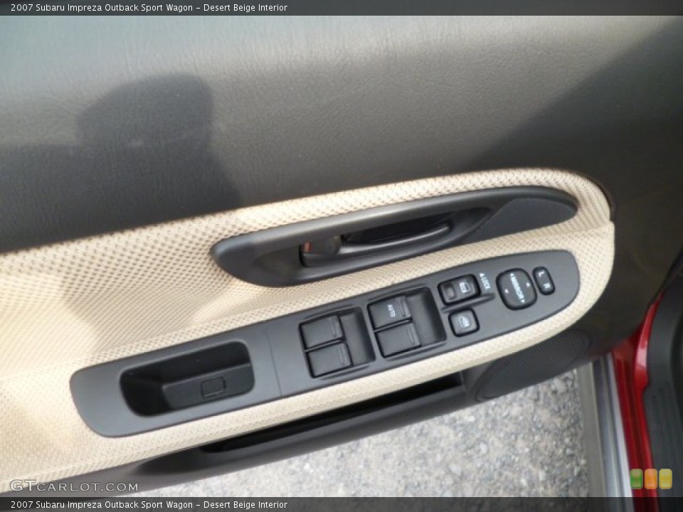 Desert Beige Interior Door Panel for the 2007 Subaru Impreza Outback Sport Wagon #79704862