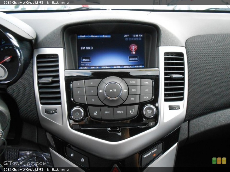 Jet Black Interior Controls for the 2013 Chevrolet Cruze LT/RS #79705936