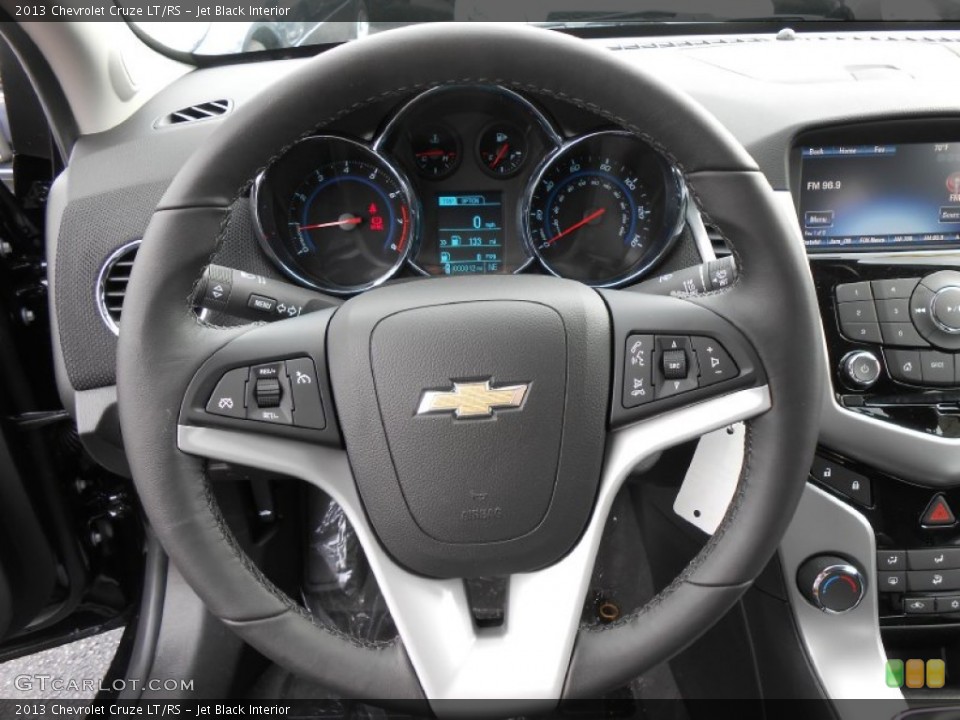 Jet Black Interior Steering Wheel for the 2013 Chevrolet Cruze LT/RS #79705967