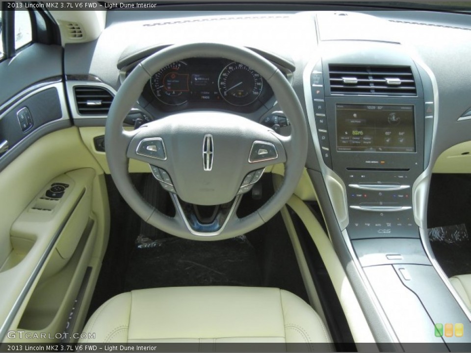 Light Dune Interior Dashboard for the 2013 Lincoln MKZ 3.7L V6 FWD #79706438