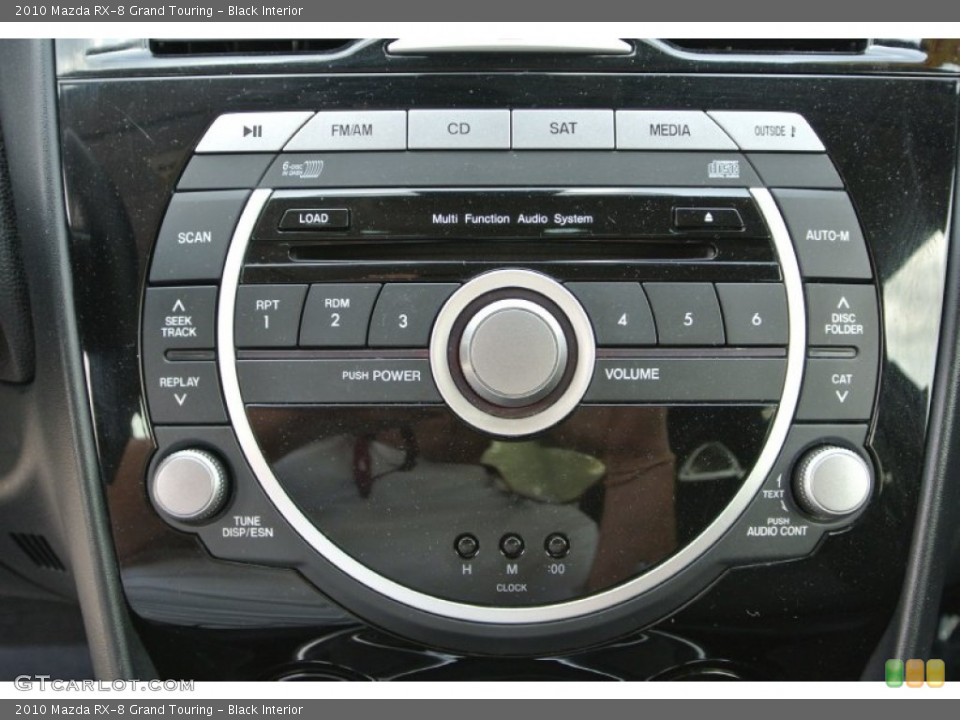 Black Interior Controls for the 2010 Mazda RX-8 Grand Touring #79709228