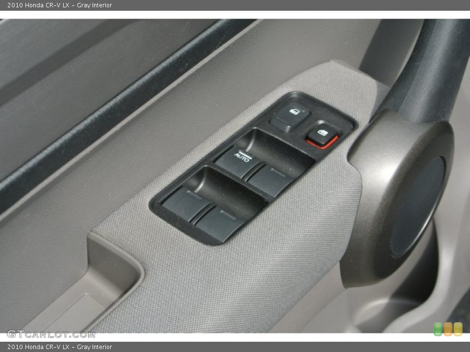 Gray Interior Controls for the 2010 Honda CR-V LX #79710112