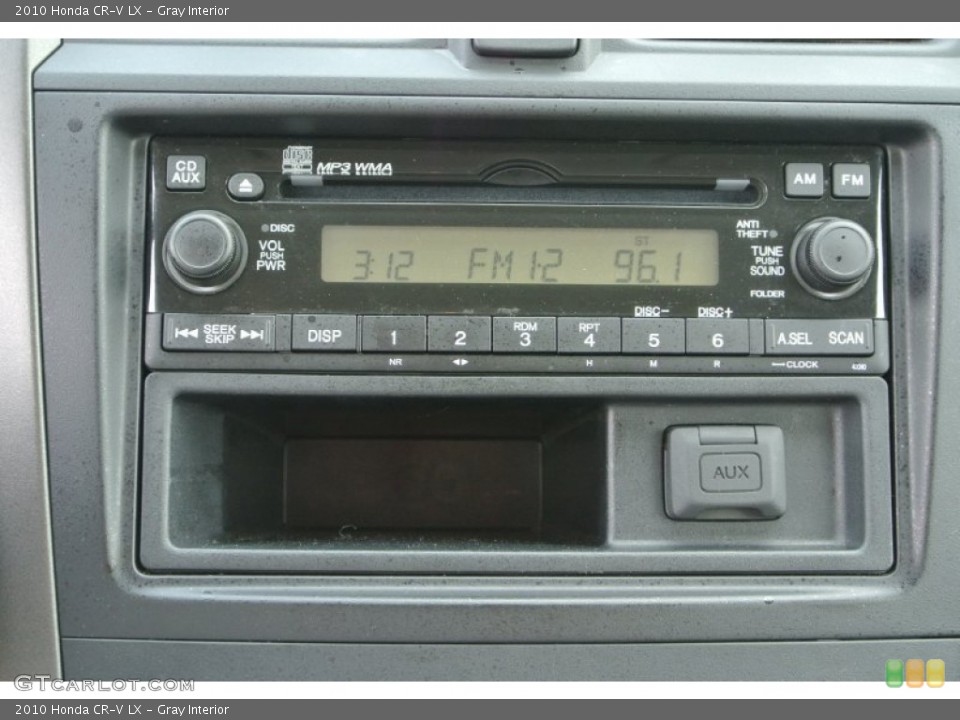Gray Interior Audio System for the 2010 Honda CR-V LX #79710152