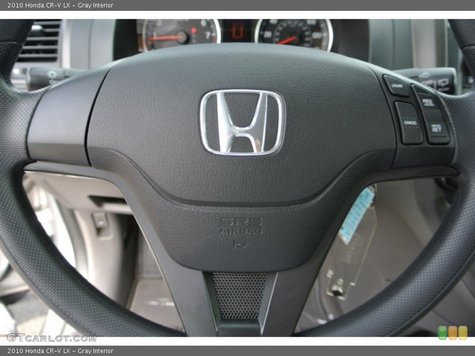 Gray Interior Steering Wheel for the 2010 Honda CR-V LX #79710165