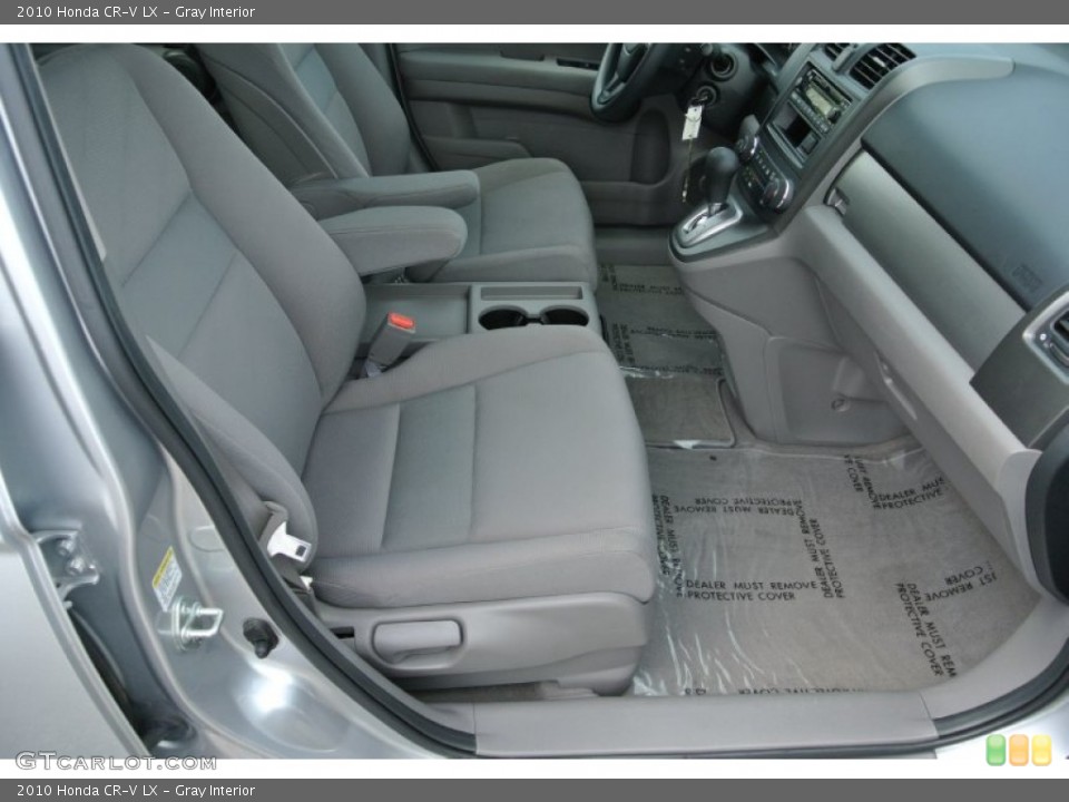 Gray Interior Front Seat for the 2010 Honda CR-V LX #79710211