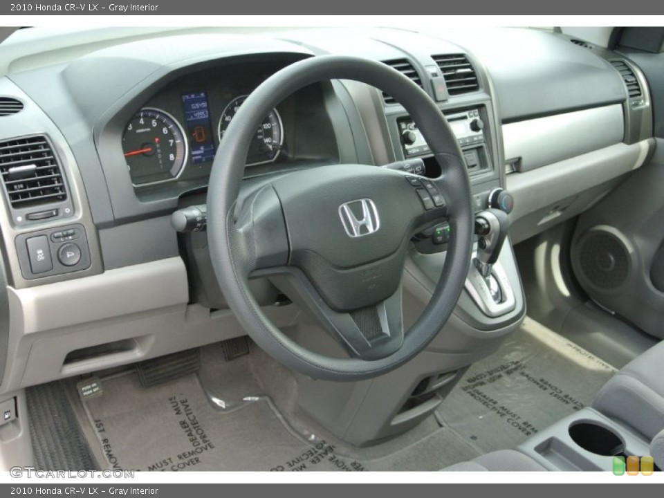 Gray Interior Dashboard for the 2010 Honda CR-V LX #79710274