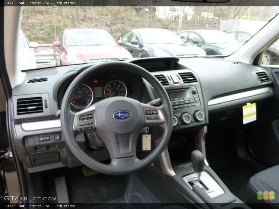 Black Interior Dashboard for the 2014 Subaru Forester 2.5i #79711602