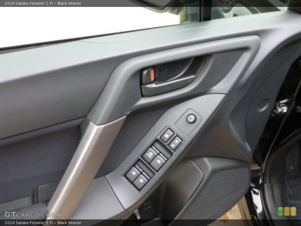 Black Interior Controls for the 2014 Subaru Forester 2.5i #79711613