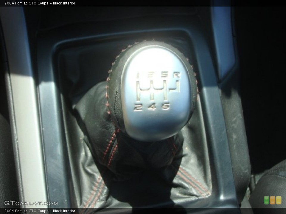 Black Interior Transmission for the 2004 Pontiac GTO Coupe #79711614