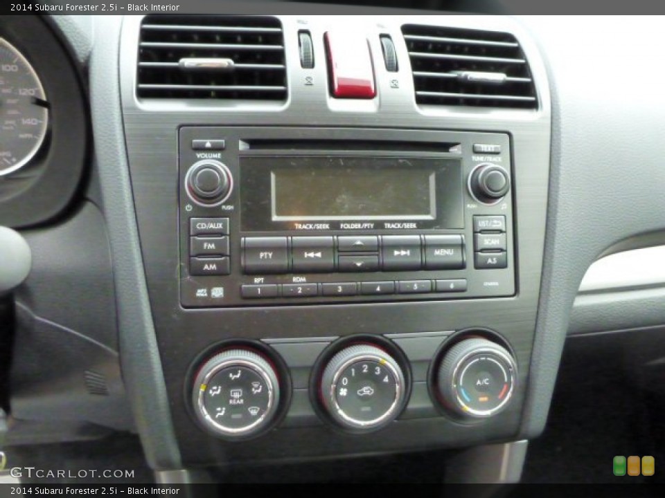 Black Interior Controls for the 2014 Subaru Forester 2.5i #79711642